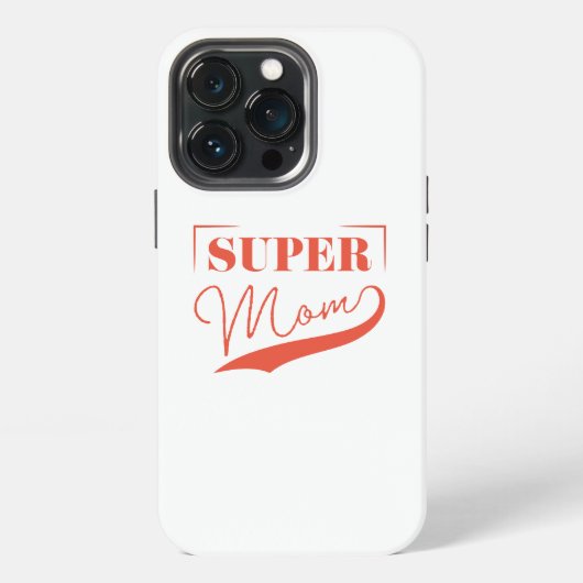 Etui iPhone 13 Pro Super Maman (Dos)
