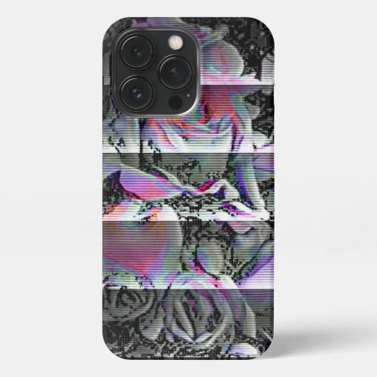 Etui iPhone 13 Pro Techno Bouquet (Verso)