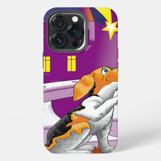 Etui iPhone 13 Pro télescope pour chiens (Dos)