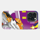 Etui iPhone 13 Pro télescope pour chiens (Verso Horizontal)