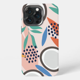 Etui iPhone 13 Pro Tendance rose vert bleu bleu coco Coque dur