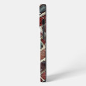 Etui iPhone 13 Pro Texture Cool de mur de briques (Côté gauche)