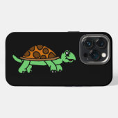 Etui iPhone 13 Pro Tortue lustrée (Verso Horizontal)