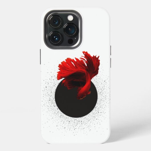Etui iPhone 13 Pro trou noir (Dos)
