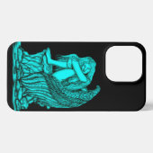 Etui iPhone 13 Pro Un ange endormi sur la pierre (Verso Horizontal)