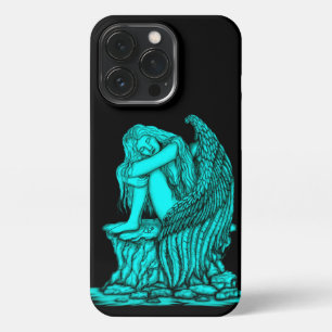 Etui iPhone 13 Pro Un ange endormi sur la pierre