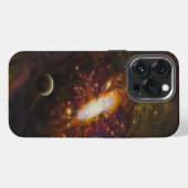 Etui iPhone 13 Pro Univers, Voie lactée, Espace, planètes (Verso Horizontal)