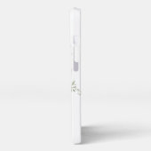 Etui iPhone 13 Pro vaches nez baiser fleurs aquarelle gris animal de  (Côté gauche)