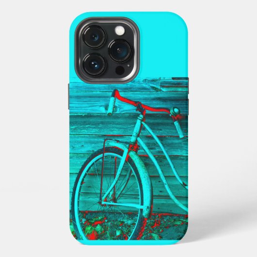 Etui iPhone 13 Pro Vélo Vintage rustique (Dos)
