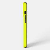 Etui iPhone 13 Pro Vert chartreuse élégant (Côté gauche)