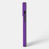 Etui iPhone 13 Pro Violet profond relaxant (Côté gauche)