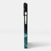 Etui iPhone 13 Pro Vol de libellule verte lumineuse (Côté gauche)