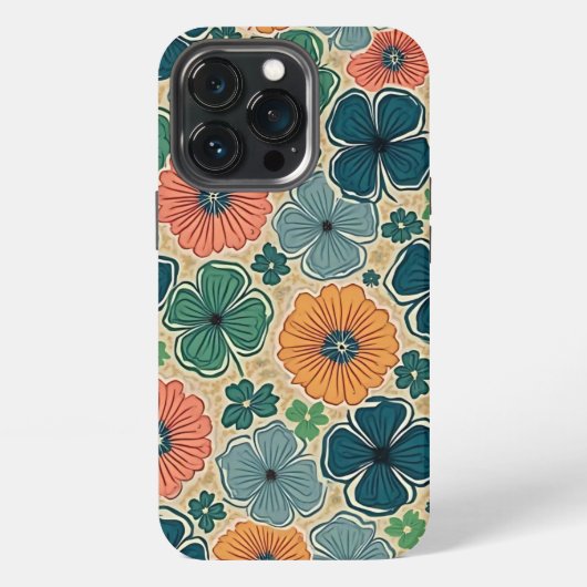 Etui iPhone 13 Pro Wildflowers Harmonious Tones (Dos)