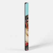 Etui iPhone 13 Pug (Côté droit)
