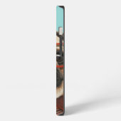 Etui iPhone 13 Pug (Côté gauche)