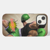 Etui iPhone 13 Punch Out (Sport de boxe) | (Verso Horizontal)