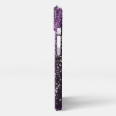 Etui iPhone 13 Purple and diamonds - Stunning Slim Fit (Côté gauche)