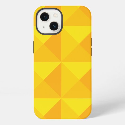 Etui iPhone 13 Pyramides dorées (Verso)