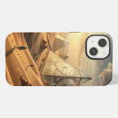 Etui iPhone 13 Pyramides du silence (Verso Horizontal)