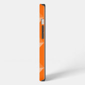 Etui iPhone 13 Pyramides orange (Côté gauche)