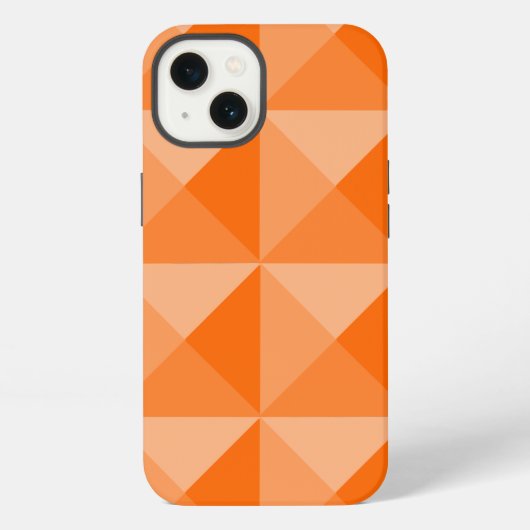 Etui iPhone 13 Pyramides orange (Verso)