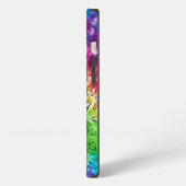 Etui iPhone 13 Rainbow Doodle (Côté gauche)