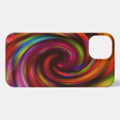 Etui iPhone 13 "Rainbow Whirlpool" (Verso Horizontal)