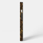 Etui iPhone 13 Raisins décor (Côté gauche)