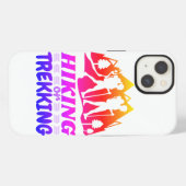 Etui iPhone 13 Randonnée ou trekking (Verso Horizontal)