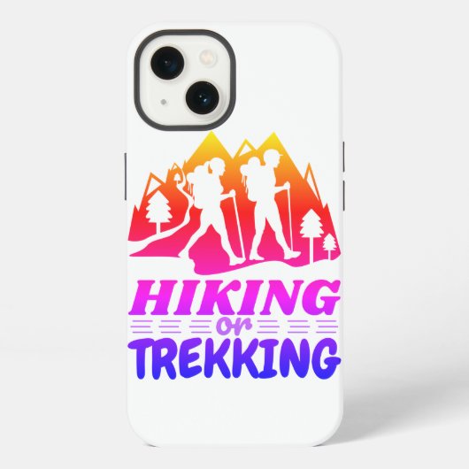 Etui iPhone 13 Randonnée ou trekking (Verso)
