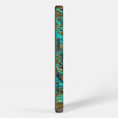 Etui iPhone 13 Ravone Damask Baroque Monogramme (Côté droit)