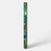 Etui iPhone 13 Ravone Damask Baroque Monogramme (Côté gauche)