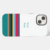 Etui iPhone 13 Rayé (Verso Horizontal)