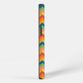 Etui iPhone 13 rayure en zigzag (Côté droit)