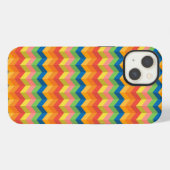 Etui iPhone 13 rayure en zigzag (Verso Horizontal)