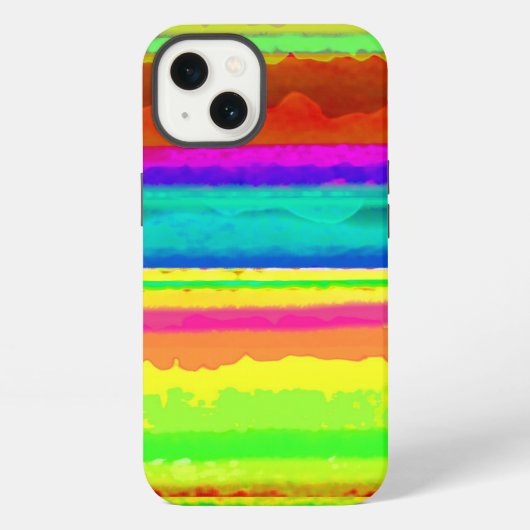 Etui iPhone 13 Rayure lumineuse (Verso)