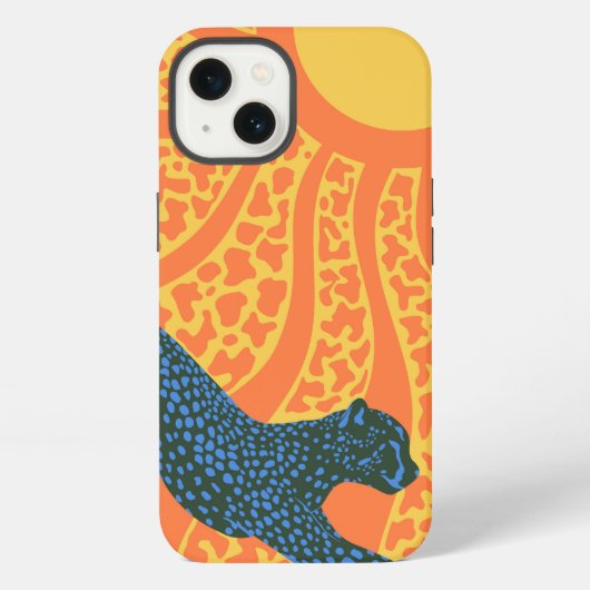 Etui iPhone 13 Rayures ensoleillées (Verso)