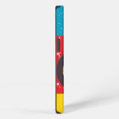 Etui iPhone 13 rayures et cercle (Côté droit)