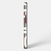 Etui iPhone 13 Rayures et Rectangles (Côté gauche)