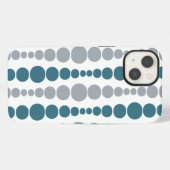 Etui iPhone 13 Rectangles modernes (Verso Horizontal)