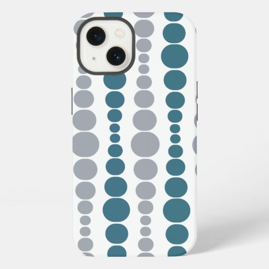 Etui iPhone 13 Rectangles modernes (Verso)