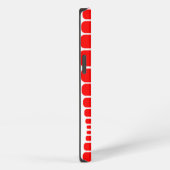 Etui iPhone 13 Rectangles Modernes de Noël (Côté droit)