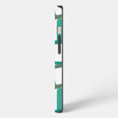 Etui iPhone 13 Rectangles modernes du milieu du siècle (Côté gauche)
