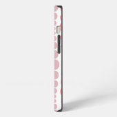 Etui iPhone 13 Rectangles roses modernes (Côté gauche)