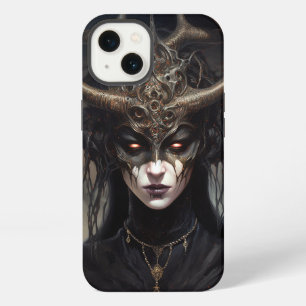 Etui iPhone 13 Reine Femme Démon Art Fantastique Sombre