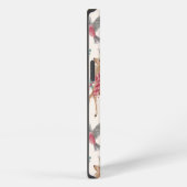 Etui iPhone 13 Rennes adorables, Oiseaux, Fleurs (Côté droit)