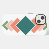 Etui iPhone 13 Repeating Diamonds (Verso Horizontal)