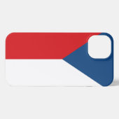 Etui iPhone 13 République tchèque (Verso Horizontal)