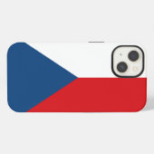 Etui iPhone 13 République tchèque (Verso Horizontal)