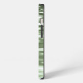 Etui iPhone 13 Résumé #3 : Floue vert olive Case-Mate Coque iPhon (Côté gauche)